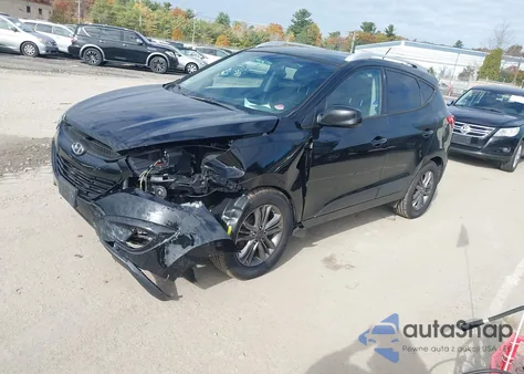 2014 Hyundai Tucson Se z USA, uszkodzony, nr VIN KM8JUCAG4EU825587